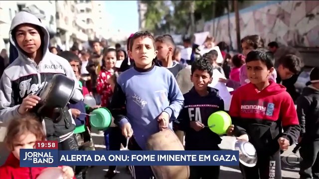 ONU alerta para fome iminente na Faixa de Gaza