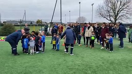 Initiation  au foot pour les enfants de 3 à 5 ans au Sablé FC (10/03/2024)