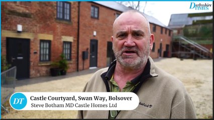 Bolsover new development at Castle Courtyard, Swan Way