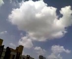 GOD GANESHA APPEARING IN SKY