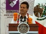 Insultan a Peña Nieto en Conferencia Video