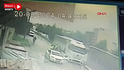 'Dur' ihtarına uymayan TIR şoförü, yakalanınca arbedede polisin parmağını kırdı