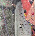 John Kyrle High School pupils take on rock climbing walls