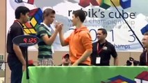 El ganador del Campeonato Mundial de Rubik resolvio el cubo en 736 segundos