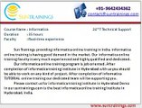 Informatica online training in Ameerpet  Informatica Training Institutes In Hydrabad