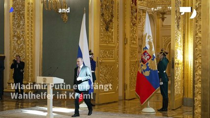 Putin: Wahlsieg ist „Auftakt für weitere Siege“