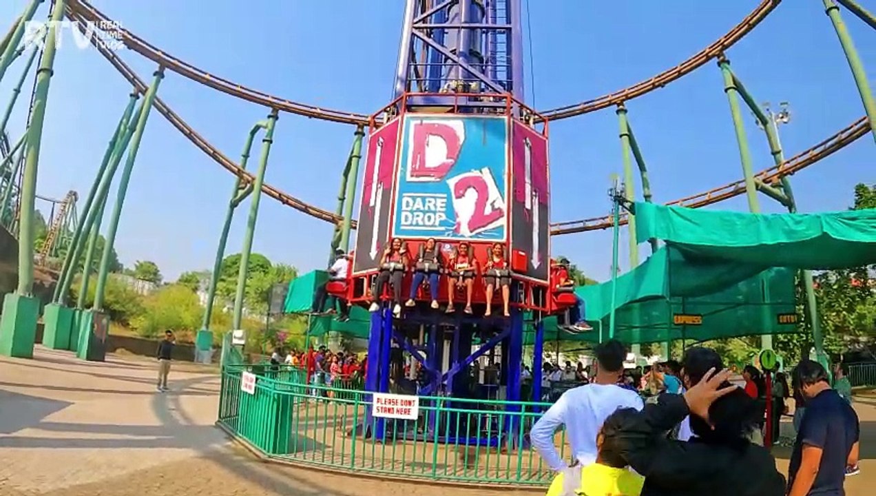 DARE 2 DROP Ride at Imagicaa Theme Park, Khopoli - Lonavala (INDIA)
