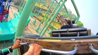 GOLD RUSH EXPRESS Ride at Imagicaa Theme Park, Khopoli - Lonavala (INDIA)