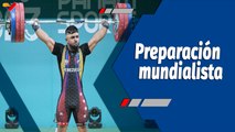 Deportes VTV | Selección venezolana de levantamiento de pesas se prepara para el Mundial de Tailandia