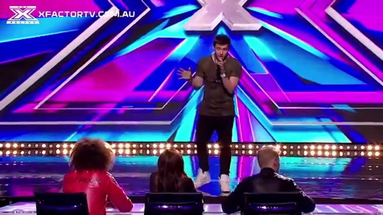 The X Factor Australia 2013 Fabian Andres Because Of You 1st Week