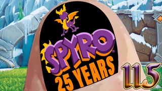 BIRTHDAY DOUBLE LENGTH EPISODE!  SPYRO!  Game 1 Part 10 (Night Flight)