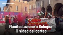 Manifestazione a Bologna: il video del corteo