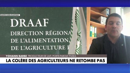 Yohann Barbe : «On a des agriculteurs qui n’en peuvent plus, les actes ne sont pas suivis d’effets sur les exploitations»