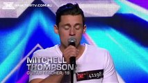 The X Factor Australia 2013 Mitchell Thompson Beneath Your Beautiful  Auditions