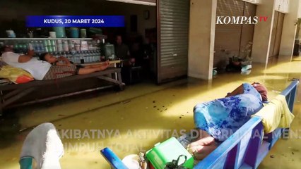 Penampakan Terminal Kudus yang Lumpuh Akibat Banjir