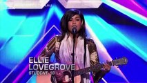 The X Factor Australia 2013  Ellie Lovegrove Girl On Fire  1st Week Auditions