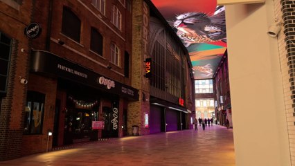 Biggest digital ceiling in Europe launches at Manchester’s iconic nightlife venue Printworks