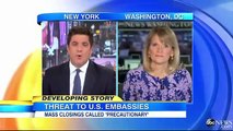 Amenaza Terrorista Cierra EEUU Embajadas en el mundo musulmán