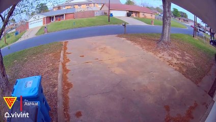 Car Drifting Caught On Vivint Camera | Doorbell Camera Video