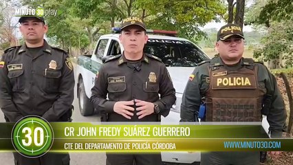 Capturado alias ‘Avioneta’, uno de los más buscados en Córdoba