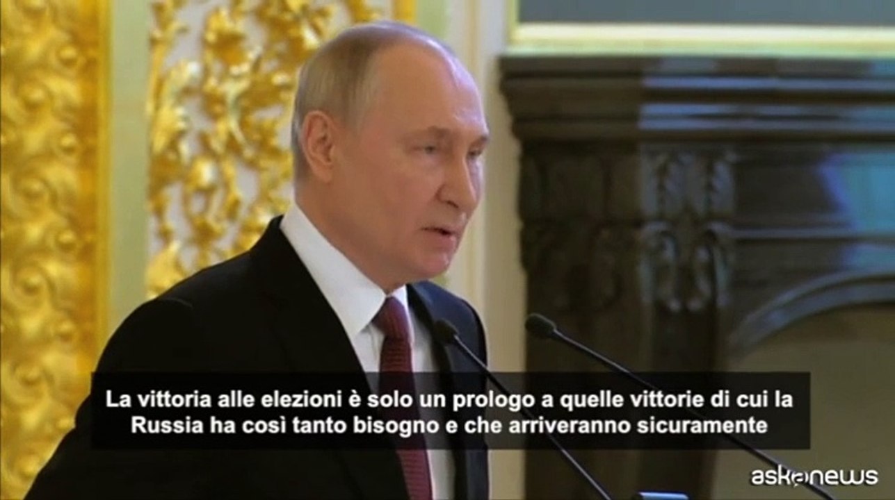 Putin: vittoria alle elezioni ? solo il prologo ad altre vittorie
