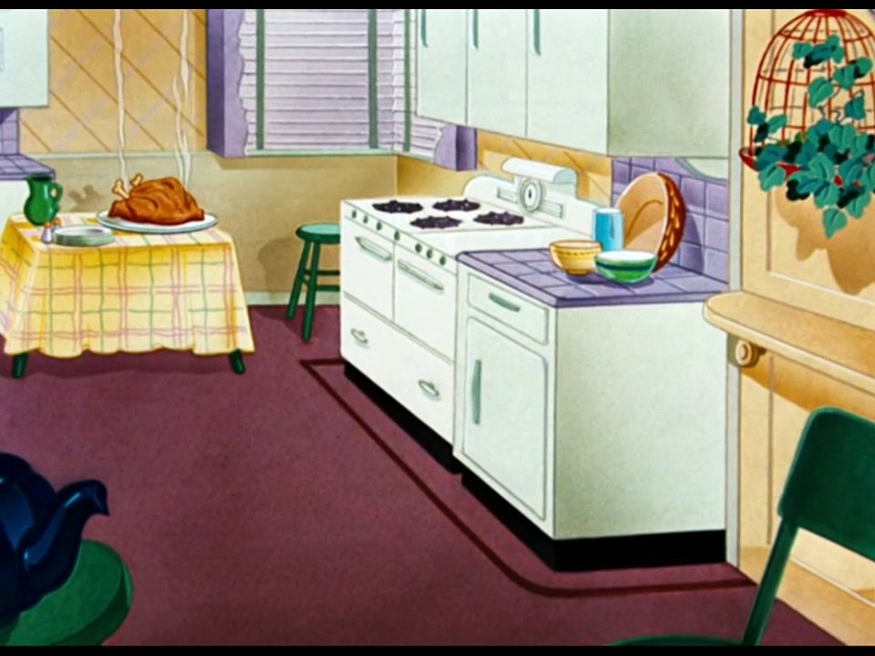 tom and jerry the framed cat