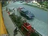 Accidente de motocicleta en Rusia