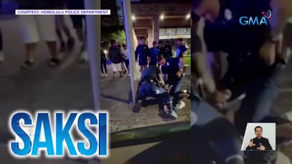 Pinoy sa Hawaii na umano'y tumangay at nambangga ng mga sasakyan, arestado | Saksi