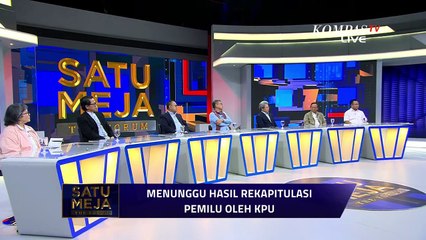Usai KPU Tetapkan Hasil, Sudirman Said: Kami Sudah Punya Banyak Catatan| SATU MEJA