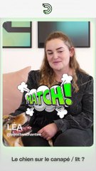 Laisser son chien monter sur le lit, je match ? Découvre mon 8 Match sur Dailymotion !