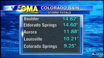 Dramático Rescates Durante peligrosas inundaciones en Colorado