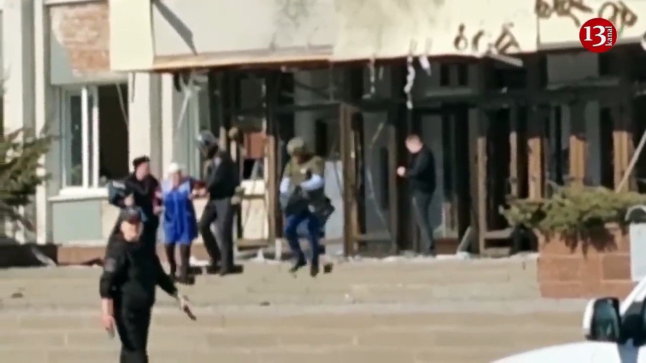 Ukrainian drones strike an administrative building in Russia’s Belgorod region