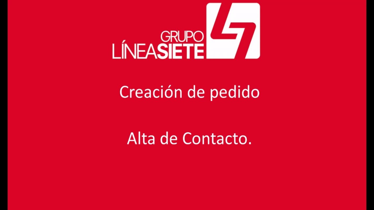 Alta de contacto