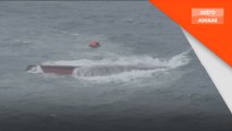 Lima kru hilang, kapal tangki kimia terbalik di Perairan Jepun