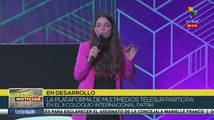 Patricia Villegas: teleSUR tiene la responsabilidad de abrir sus contenidos a otras esferas