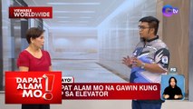 Mga dapat gawin kung ma-trap sa elevator, alamin!