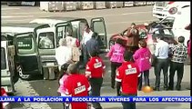 Capitalinos continuan llevando apoyo al Zócalo para los daminificados de Manuel e Ingrid