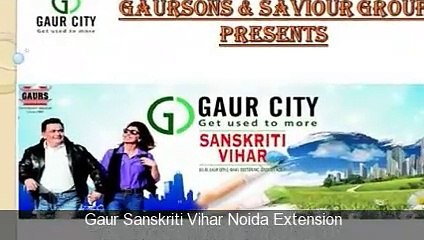 Télécharger la video: Gaur Sanskriti ViharGaur New Project Noida ExtensionGaur Sanskriti Vihar Sector 16 C Noida Extension9999684955