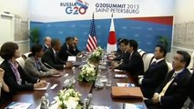 Barack Obama se reune con lideres del mundo para discutir los ataques de Siria con armas químicas