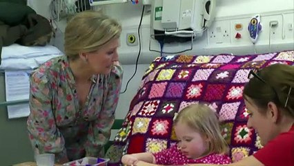 Duchess of Edinburgh visits children’s hospital in Leeds