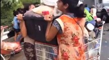 Cientos de personas saquean tienda Costco de Zona Diamante en Acapulco