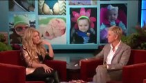 Ellen  Shakira on Delivering Her Baby