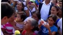 Damnificados lloran y piden apoyo a Enrique Peña Nieto en Tamaulipas