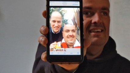 "Millions of people have seen my selfie with Prince William, he's a very nice man"