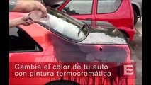 Cambia de color tu auto en tan solo segundos y tan solo con AGUA