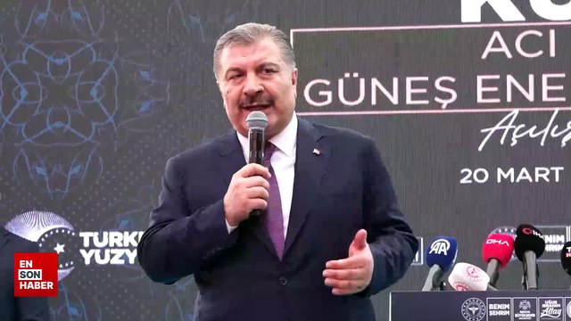 Fahrettin Koca, memleketi Konya'dan seslendi