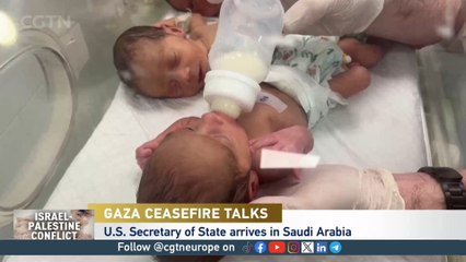 U.S. Secretary of State Antony Blinken is in Saudi Arabia for peace talks