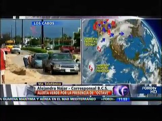 下载视频: Las tormentas tropicales Octave y Priscilla afectan el Pacífico Mexicano