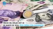 Precio del dólar hoy 20 de marzo de 2024: Peso opera con ganancias