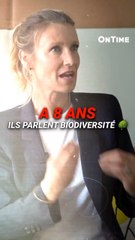 « A 8 ANS LES GAMINS PARLENT BIODIVERSITÉ » Alexandra Lamy se lâche